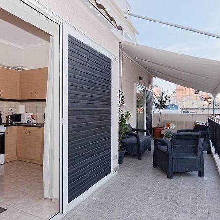 Apartamento Big Terrace Near Metro And Athens Center Exterior foto