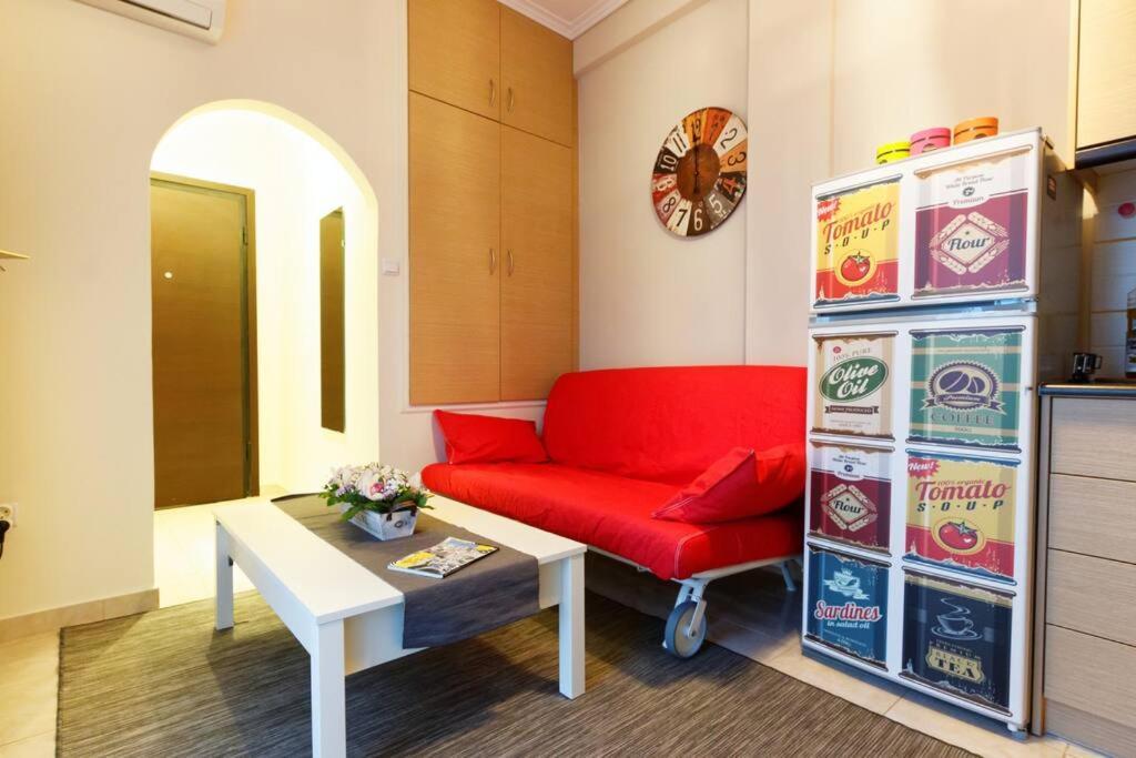 Apartamento Big Terrace Near Metro And Athens Center Exterior foto